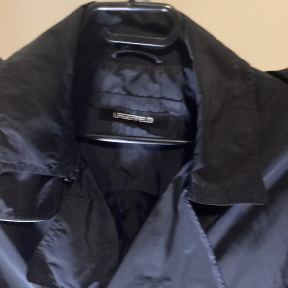 Karl Lagerfeld Navy Blue Men’s Trench Coat European M - Picture 12 of 16